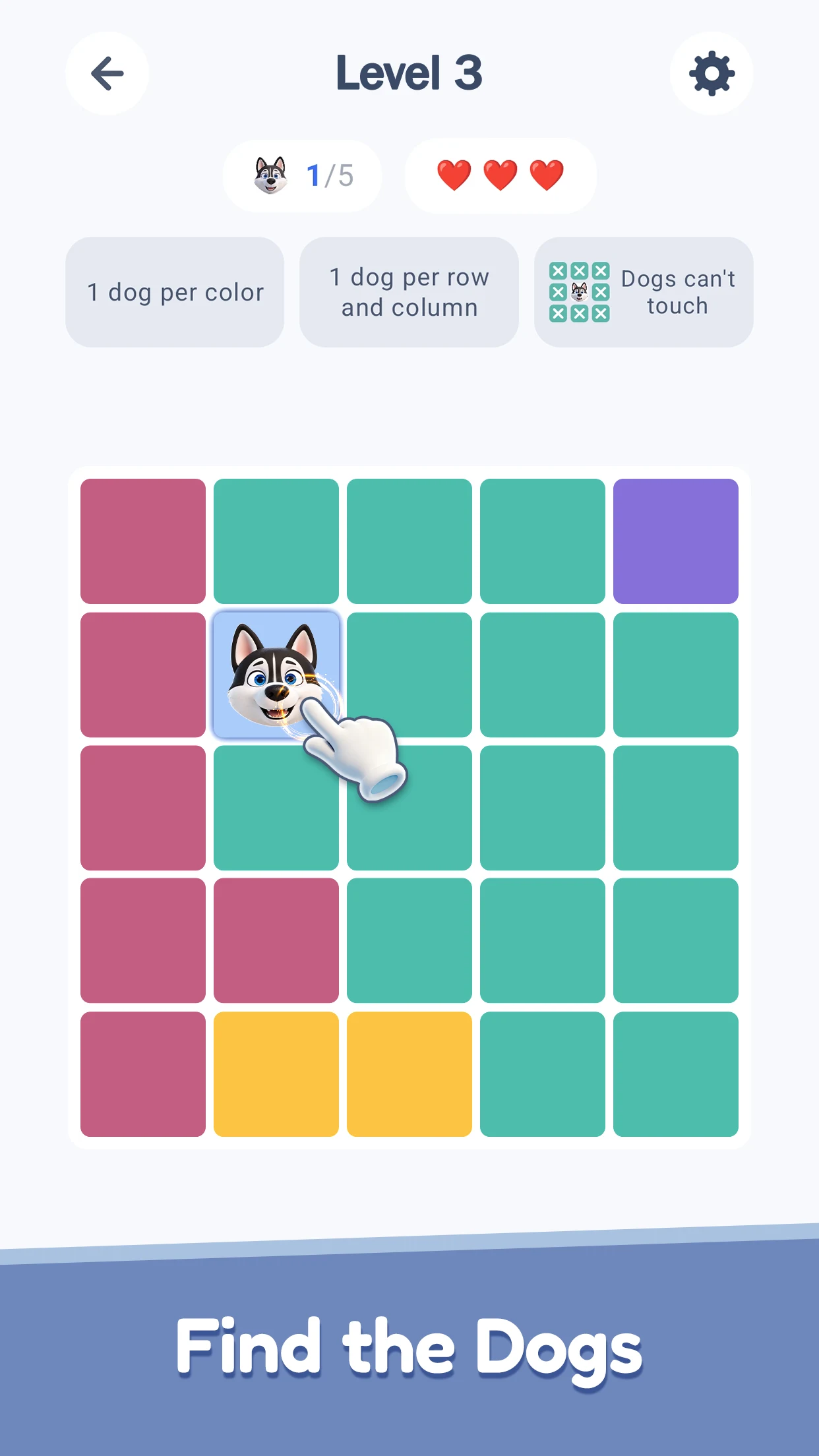 Paw Queens: Dog Logic Puzzle screenshot